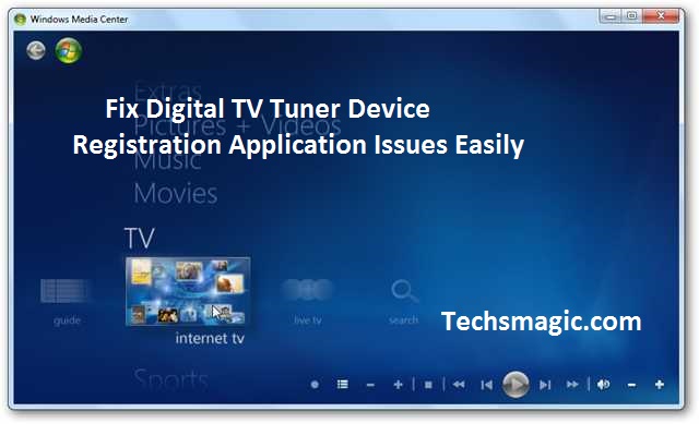 Digital tv tuner device registration application nedir